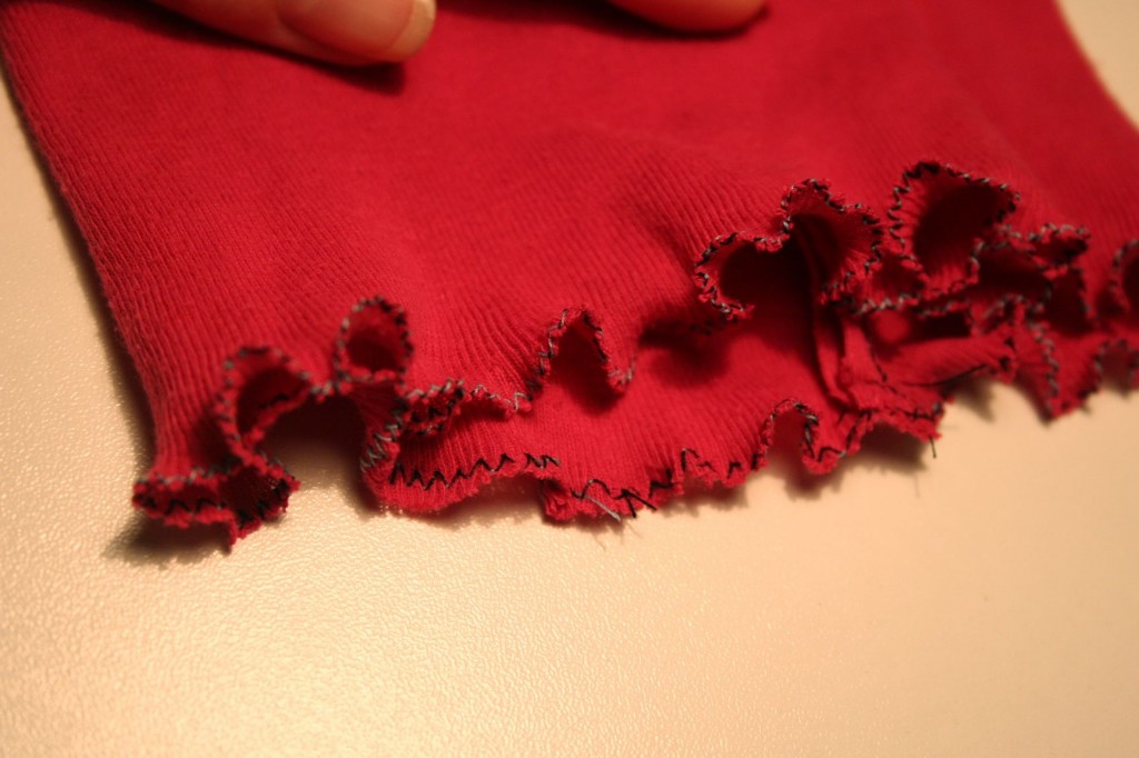 Practice Knit Fabric Edge Finishes League of Dressmakers