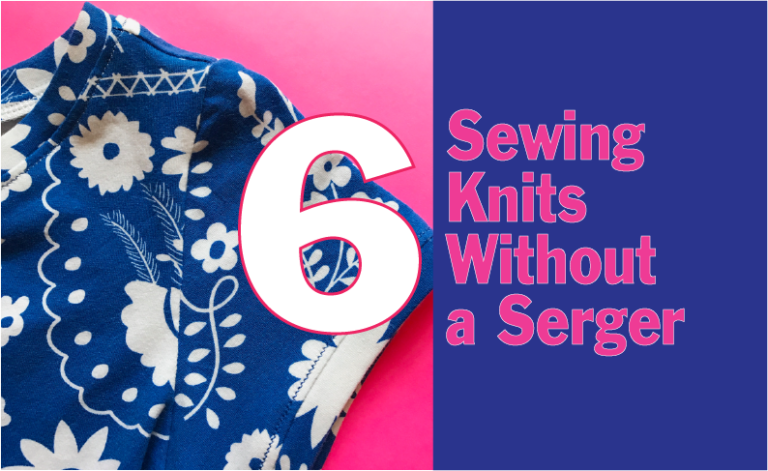 Sewing Knits Without a Serger 6: Sew a Knit Blanket with Binding ...