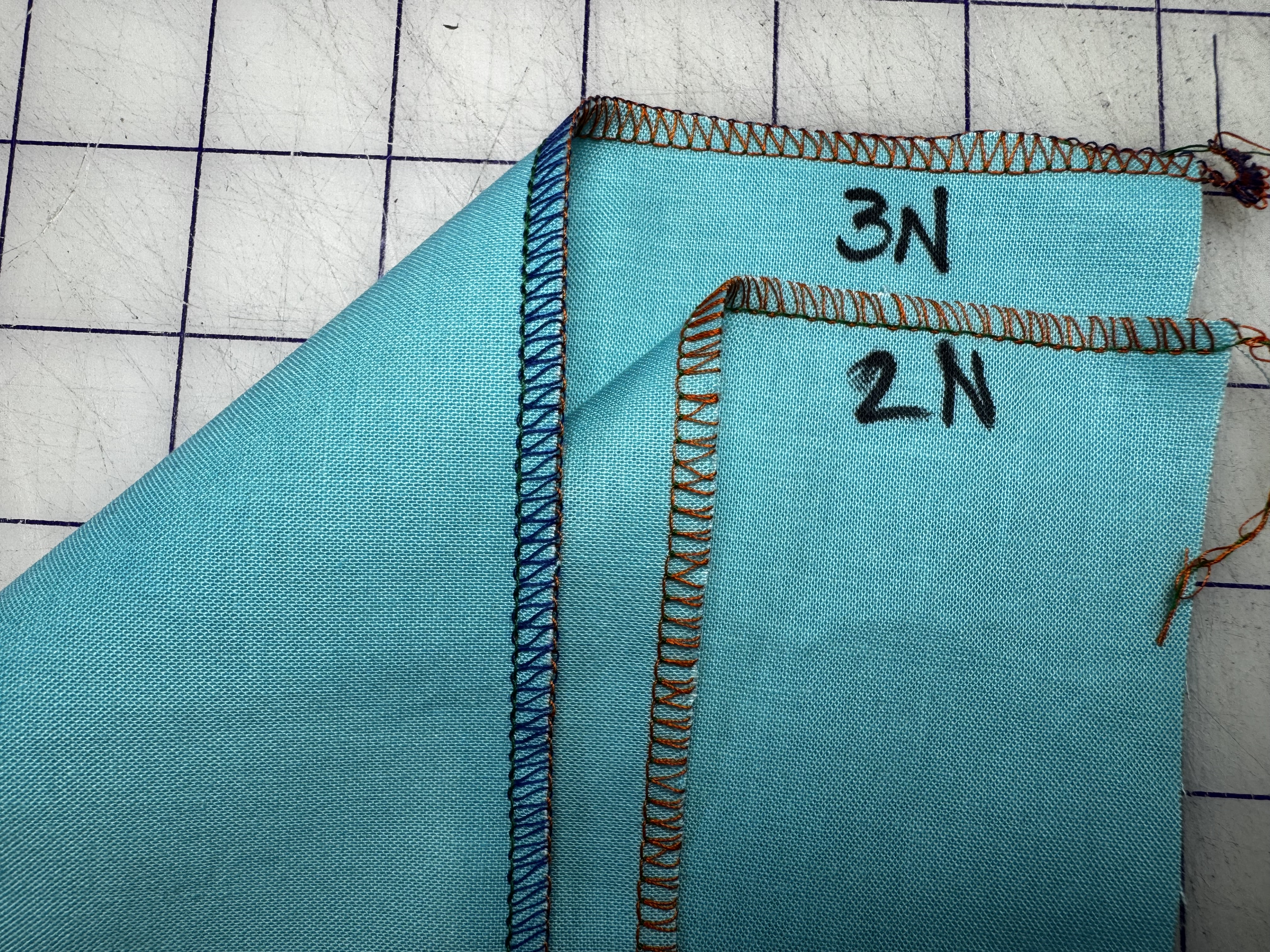 PRACTICE: 2 and 3 thread narrow overlock - League of Dressmakers