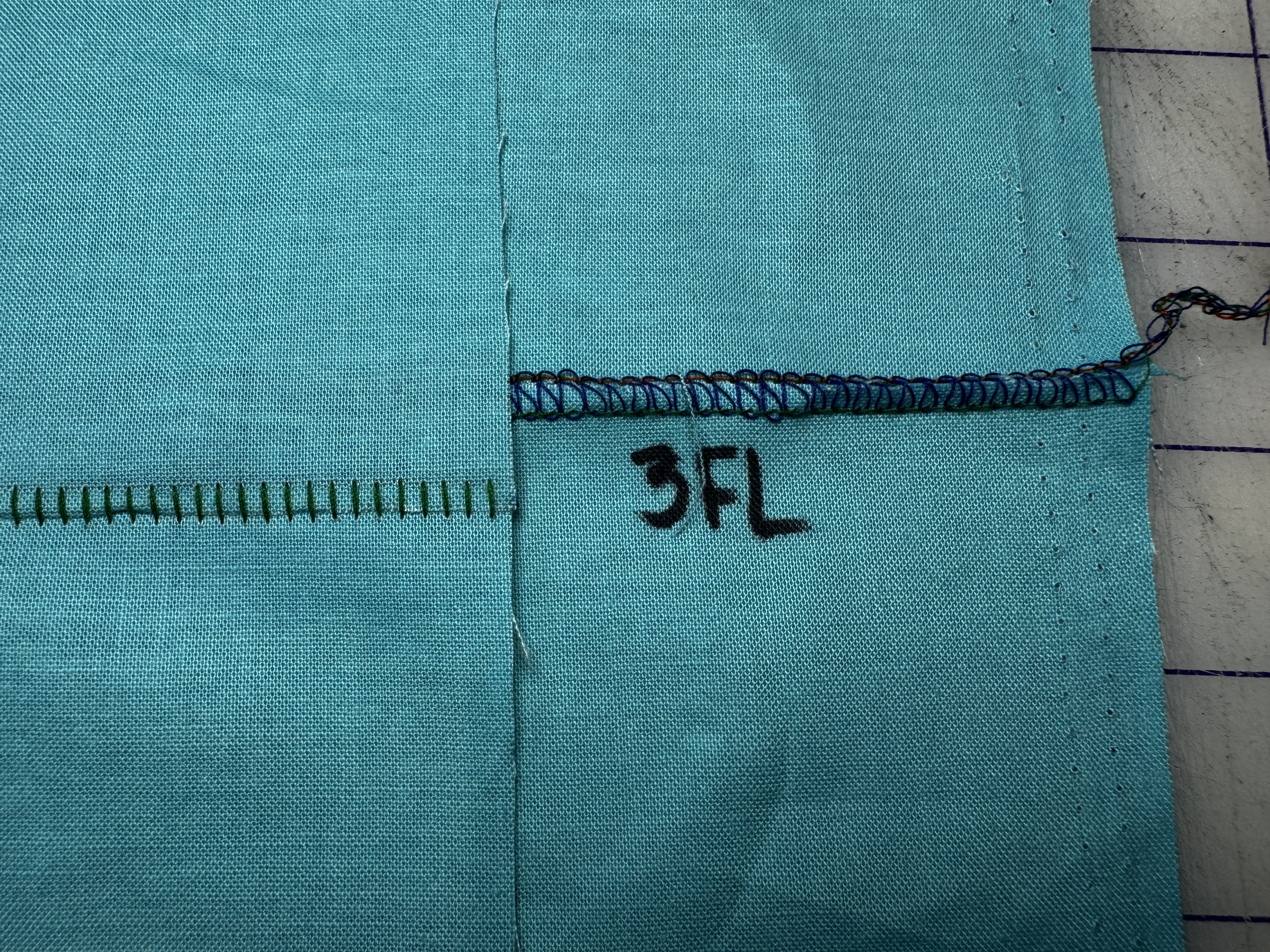 PRACTICE: flatlock - League of Dressmakers