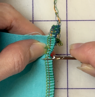 Unpicking Unpicking a serged seam - League of Dressmakers