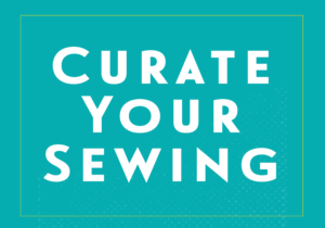 curate your sewing title card